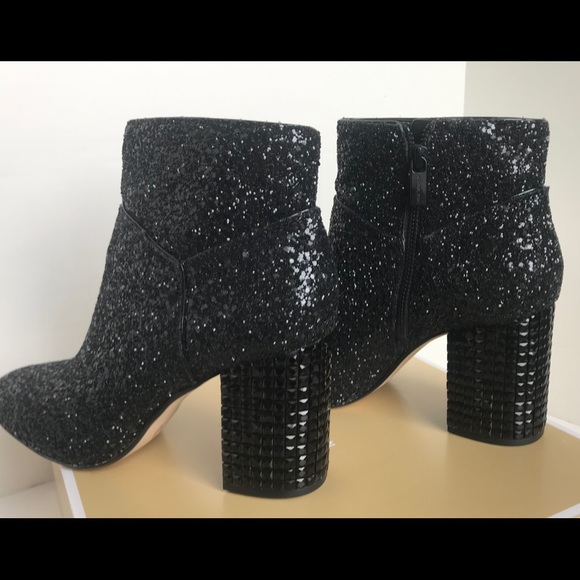 Micheal Kors Arabella Glitter Ankle Boot - Picture 5 of 11